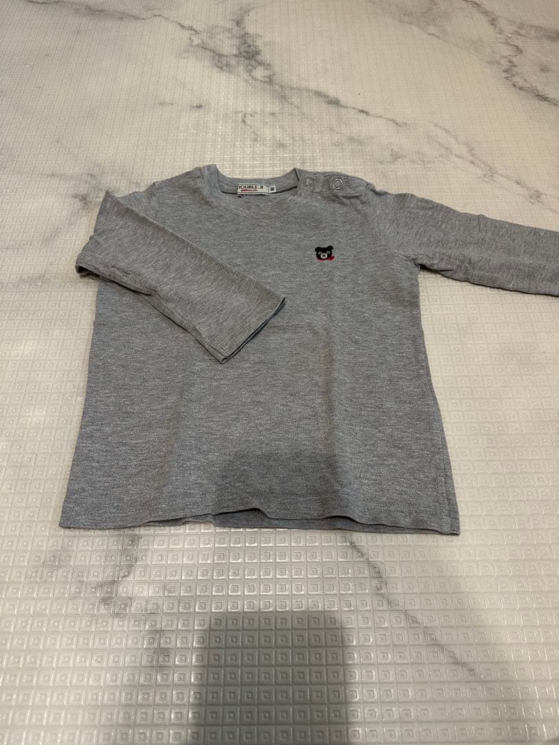 DOUBLE.B グレー 長袖Tシャツ 80 — image 2