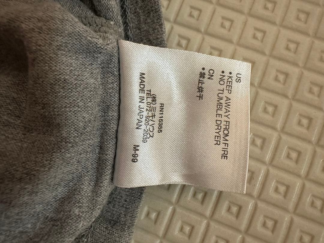 DOUBLE.B グレー 長袖Tシャツ 80 — image 4