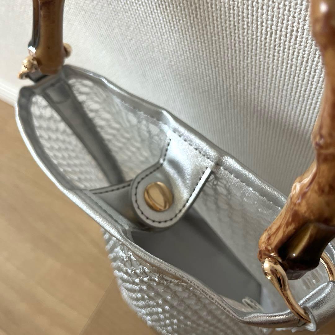 フリークスストア バンブーハンドルメッシュパッ グ　使用少なめ — image 5