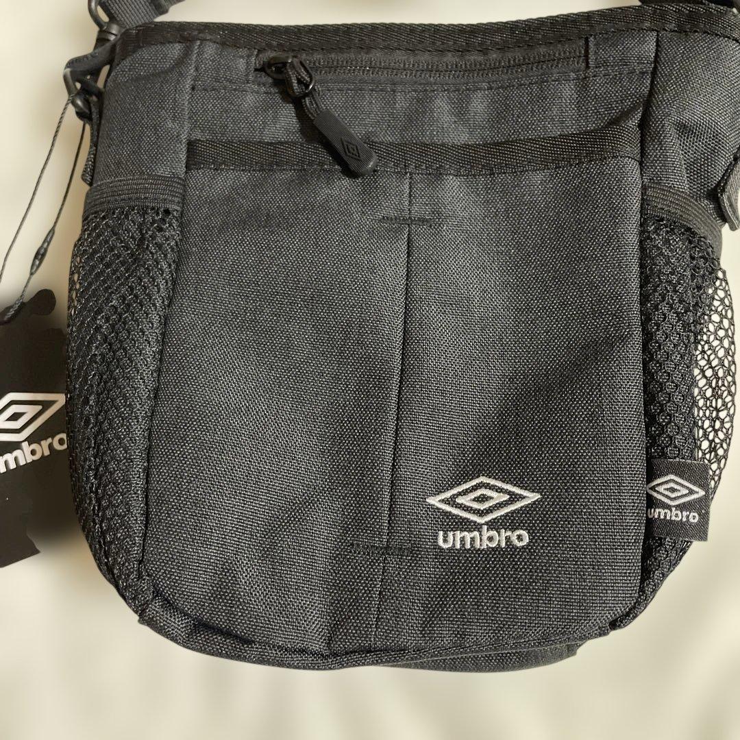 【新品・未使用】Umbro ショルダーバッグ　ブラック — image 2