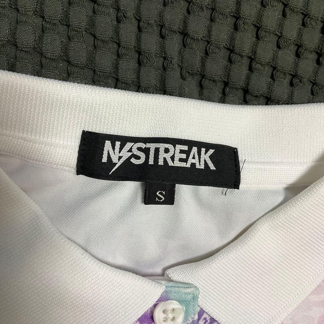 N STREAK マルチカラー ポロシャツ S — image 2