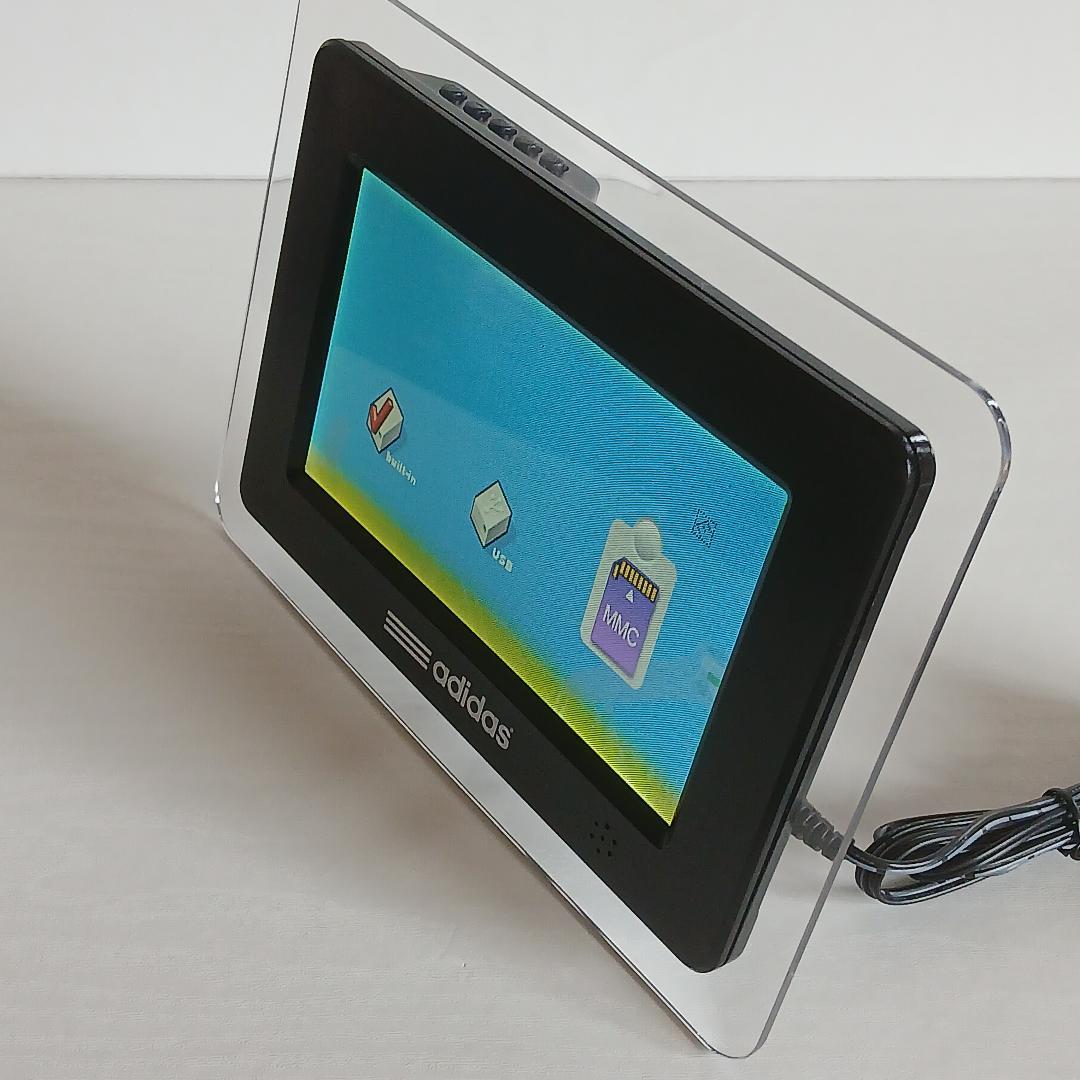 adidas/アディダス デジタルフォトフレーム 7インチ DS-DA7101 — image 4