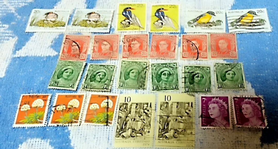 海外使用済み切手52点セット — image 2