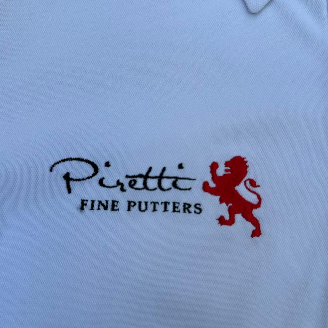Piretti ピレッティ FINE PUTTERS ポロシャツ ホワイト S — image 2