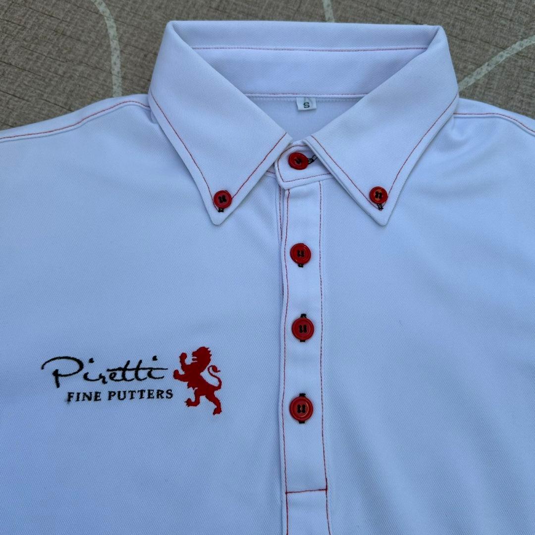 Piretti ピレッティ FINE PUTTERS ポロシャツ ホワイト S — image 5