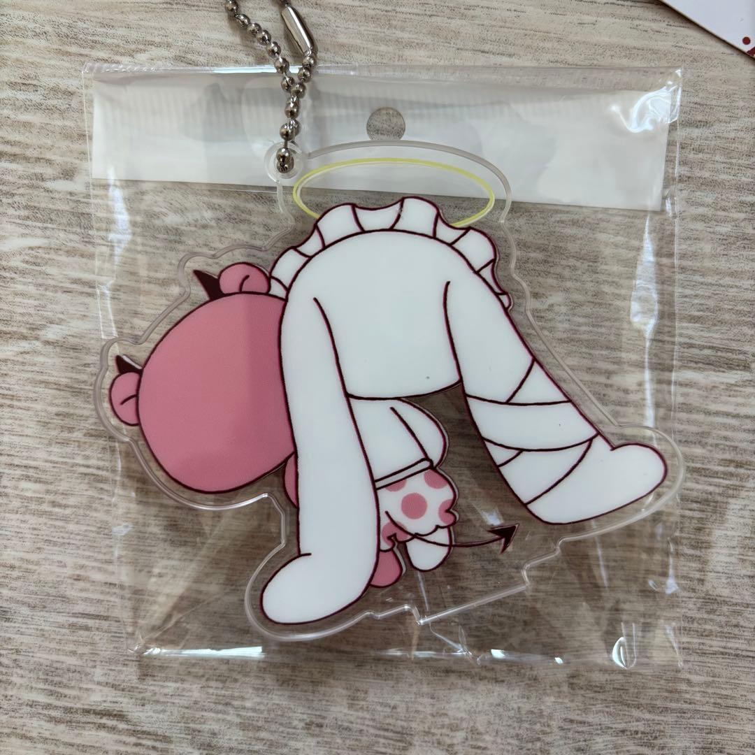 GLOOMと汎用うさぎ　アクリルキーホルダー — image 2