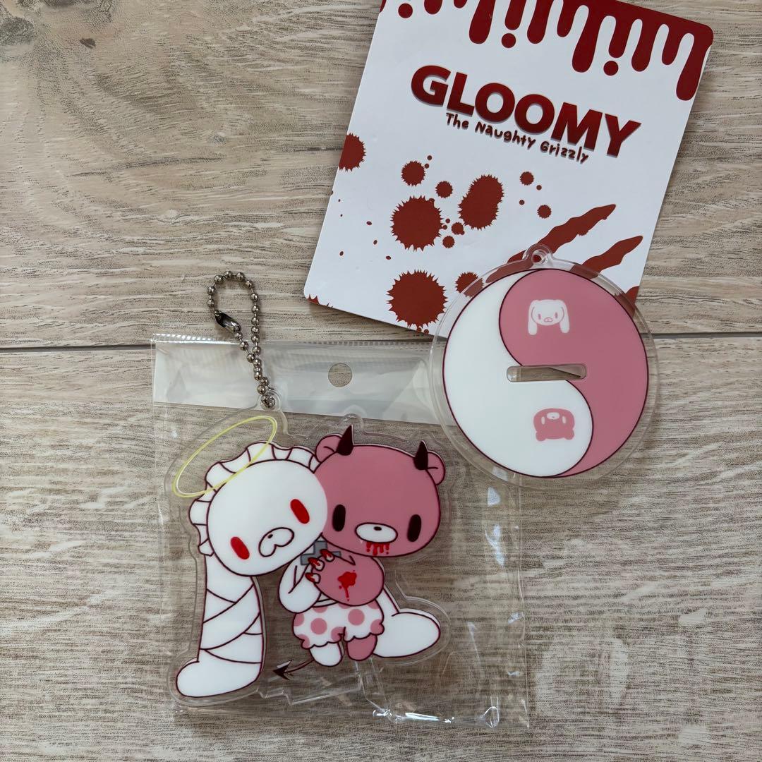 GLOOMと汎用うさぎ　アクリルキーホルダー — image 3