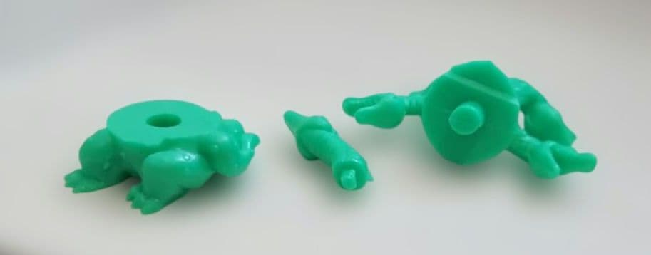 ドラクエⅢ消しゴム　緑色　美品 稀少(ヤマタノオロチ) — image 3