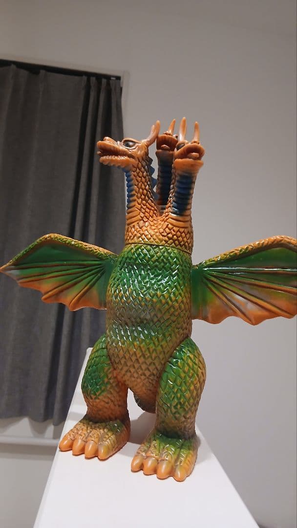 当時物　美品　ブルマァク　ジャイアントキングギドラ　怪獣 — image 3