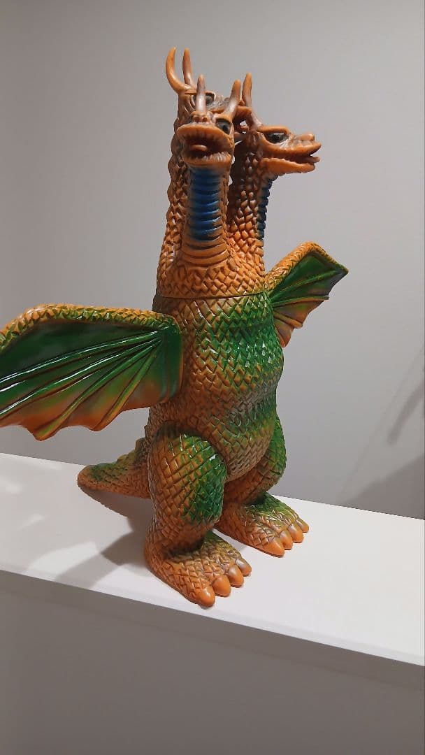 当時物　美品　ブルマァク　ジャイアントキングギドラ　怪獣 — image 4