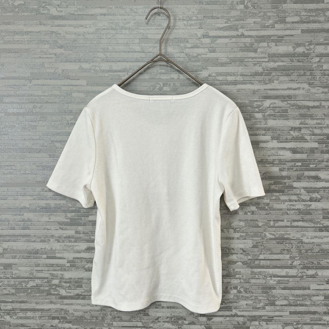 COLONY 2139 ヘンリーネック 半袖Tシャツ ホワイト F — image 5