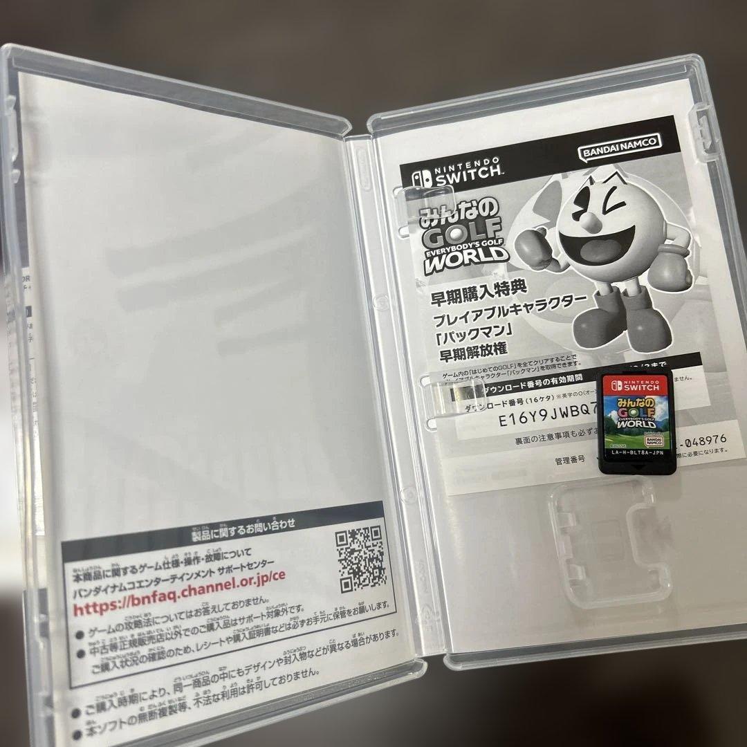 Nintendo Switch みんなのGOLF WORLD — image 3