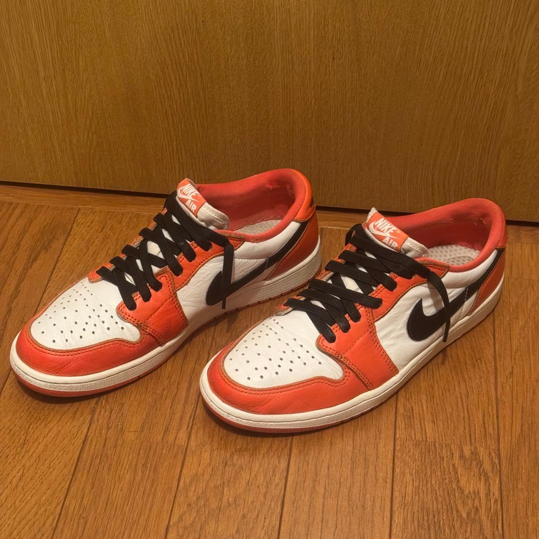 NIKE AJ1 エアジョーダン1 ロー OG "スターフィッシュ" 26.5 — image 4