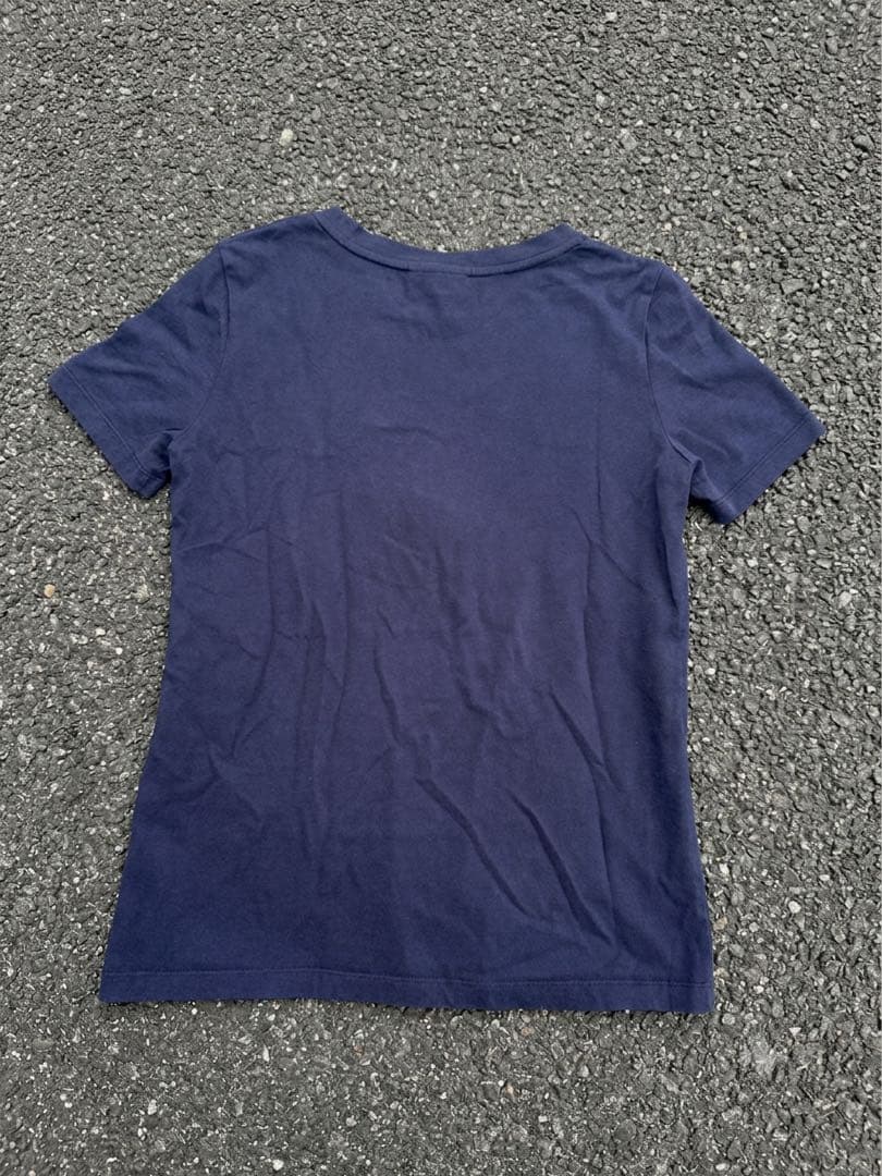 LACOSTE ポケット付き 鹿の子 Tシャツ ネイビー — image 2
