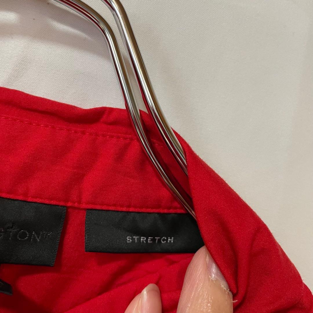Worthington 長袖 シャツ ストレッチ レッド 赤 レディース — image 4