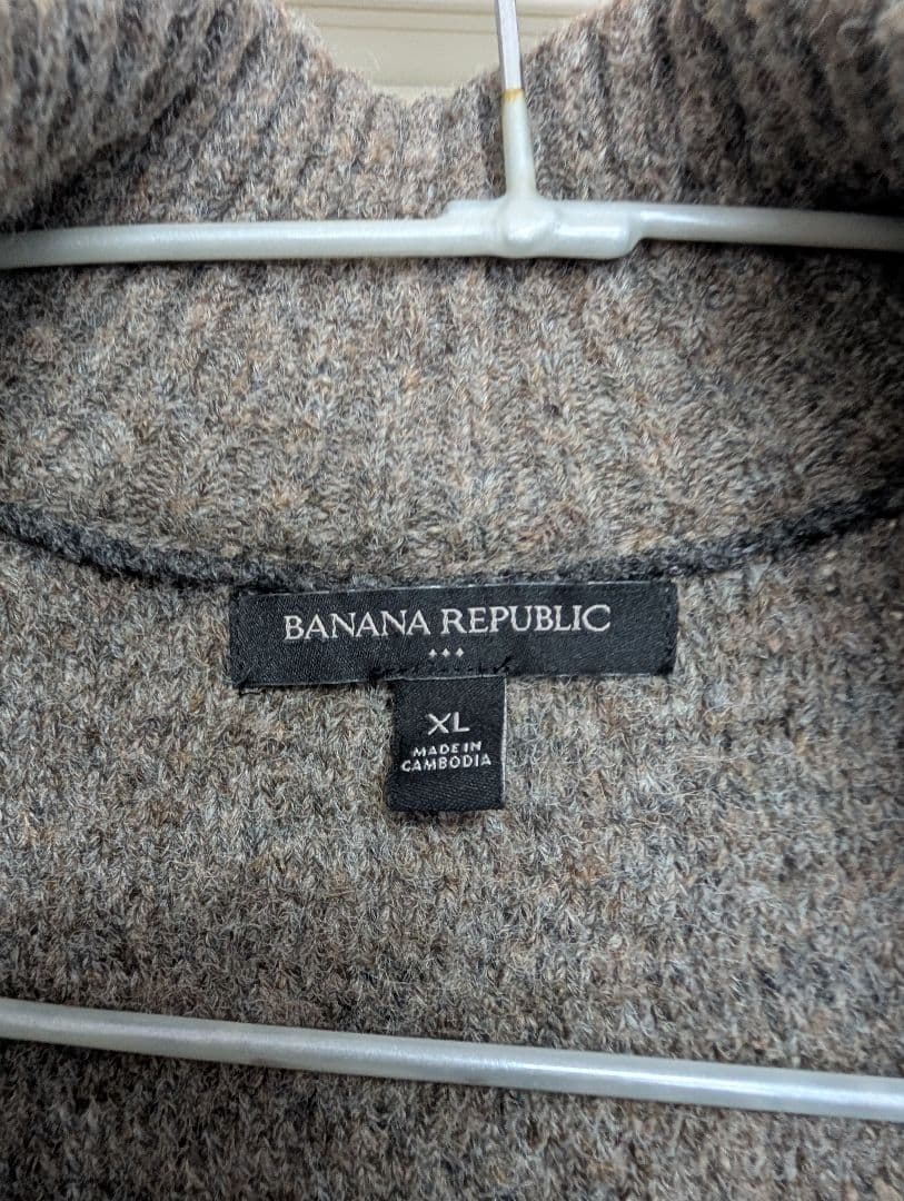BANANA REPUBLIC ハーフジップ ニット セーター XL — image 2