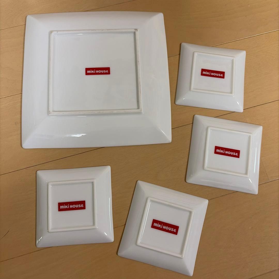 ミキハウス Miki House キャラクター　食器セット　お皿　パーティー — image 2