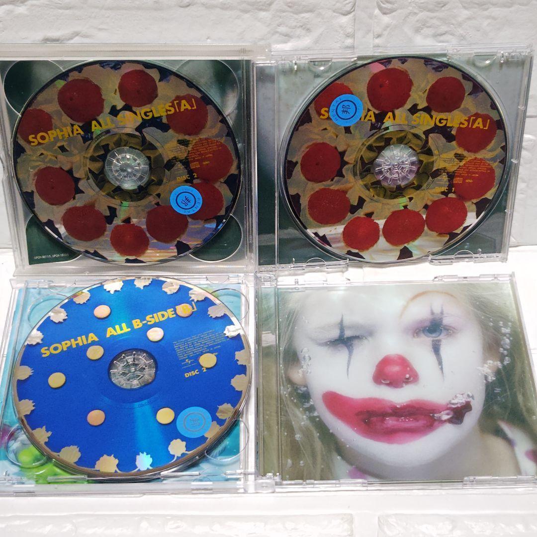 SOPHIA「ALL SINGLES A」「ALL B-SIDE B」CD — image 4