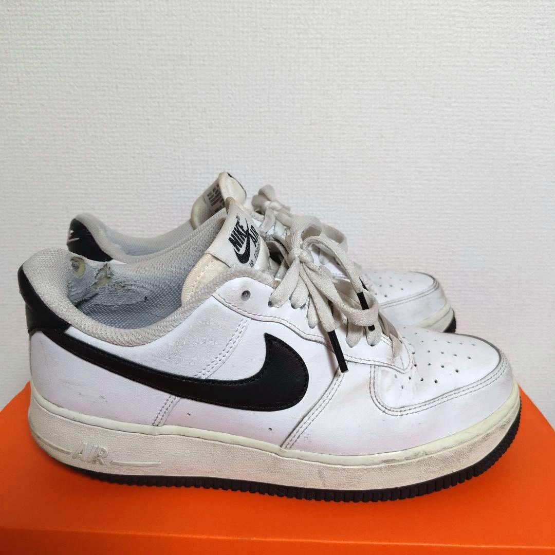 NIKE AIR FORCE 1 ローカット ホワイト ブラック — image 3