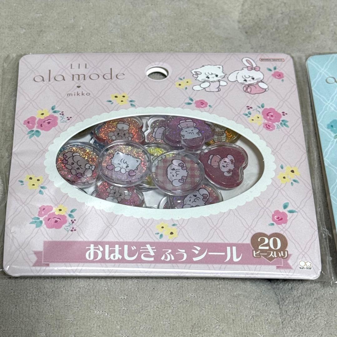 【2点おまとめ】mikko おはじきシール ミッコ みっこ — image 2