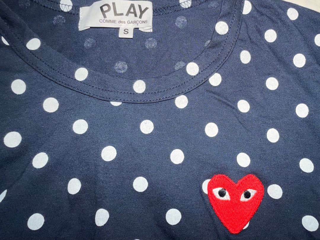 PLAY COMME des GARCONS ドット柄 長袖Tシャツ S — image 2