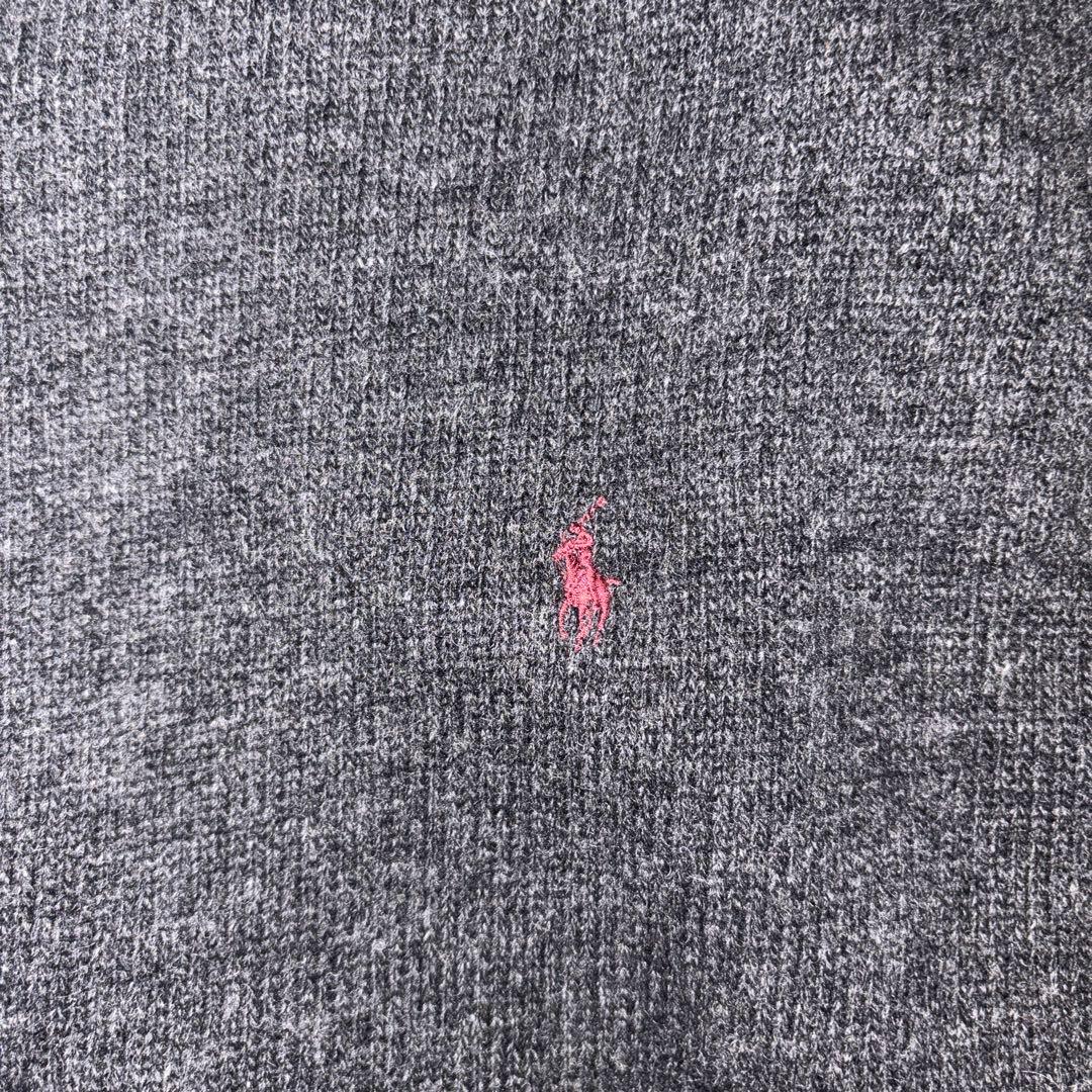 Polo by Ralph Lauren ラムウール ニット グレー S — image 4