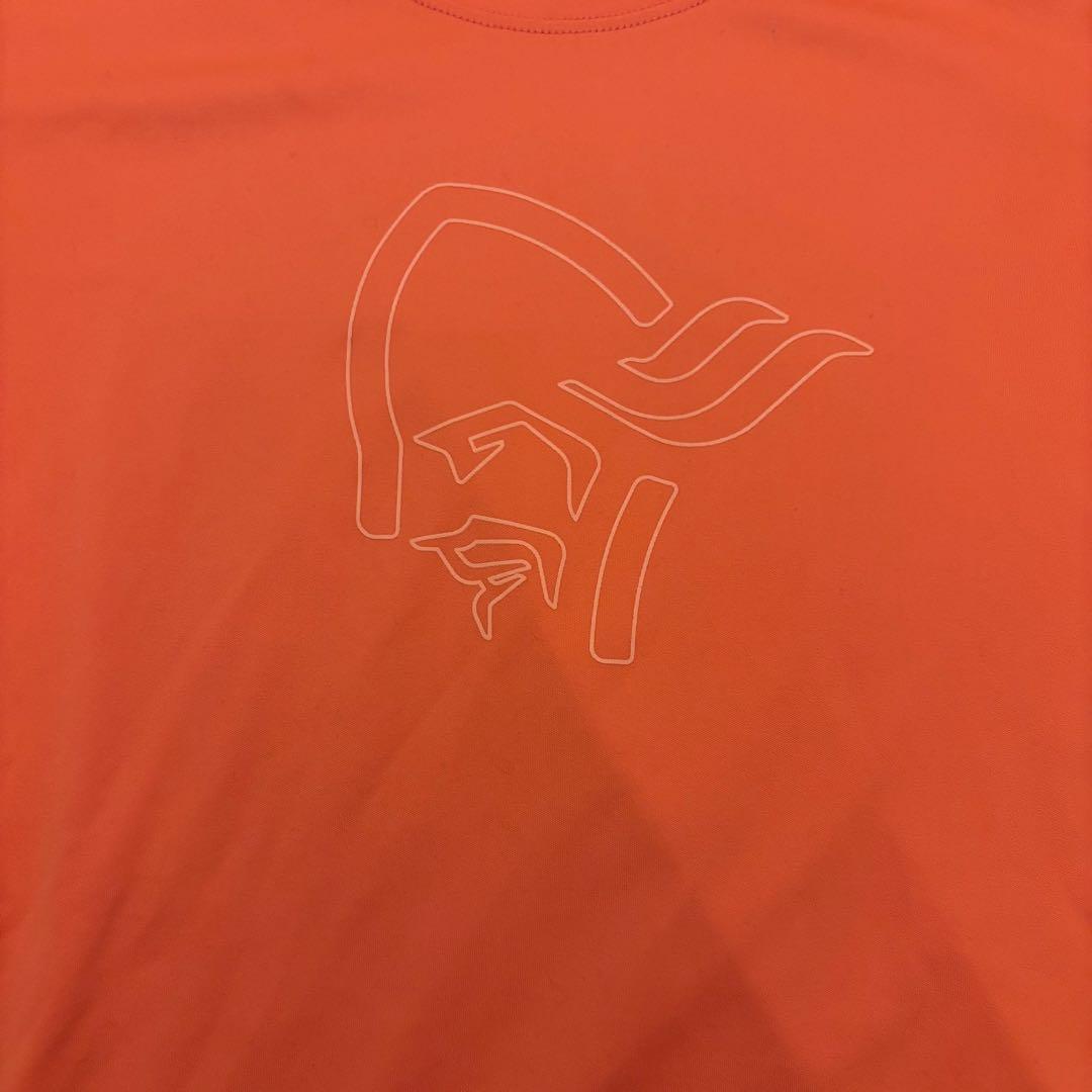 NORRØNA ノローナ 半袖 ベースレイヤー Tシャツ レディース オレンジ — image 3