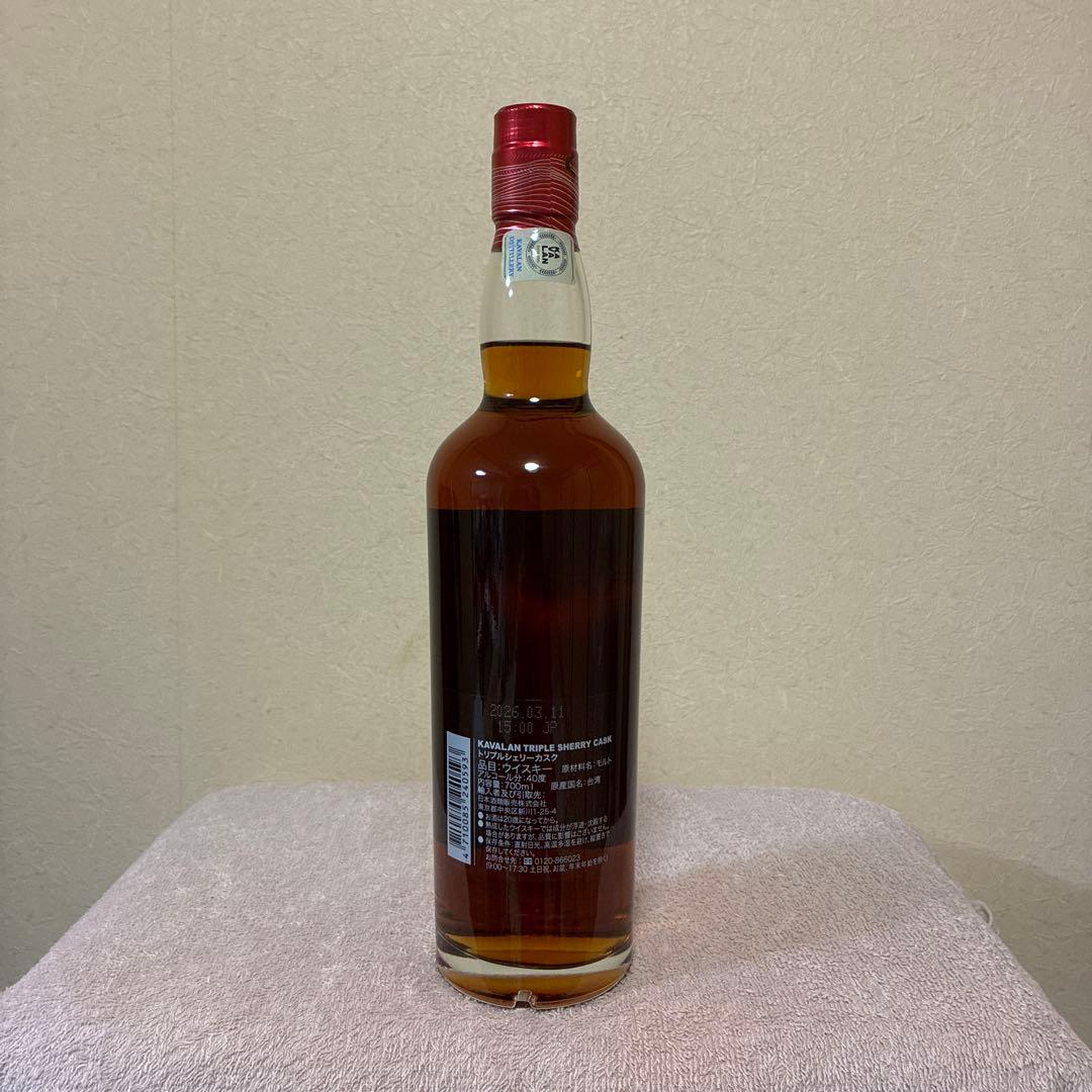 カバラン　トリプルシェリーカスク 700ml ウイスキー — image 4