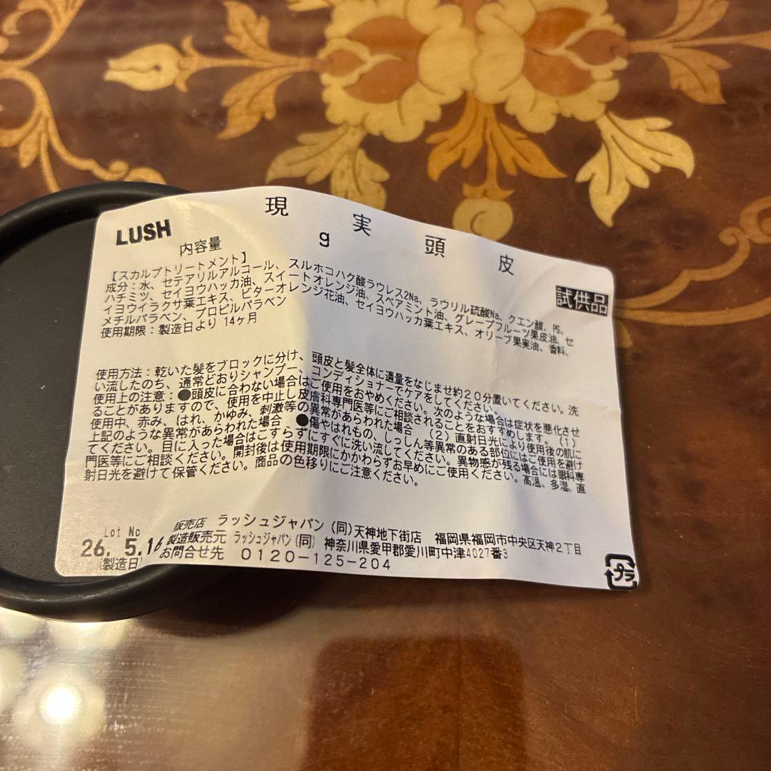 新品❗️LUSH 現実頭皮 ROOTS スカルプトリートメント 試供品 — image 3