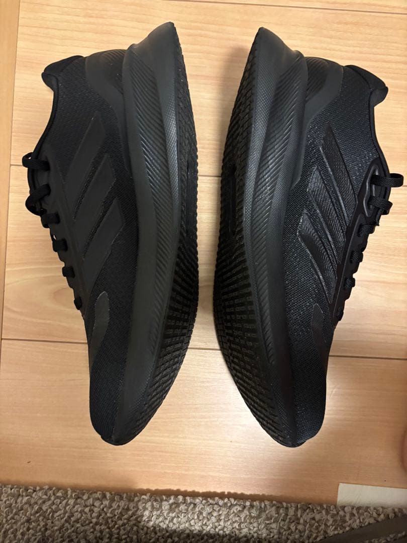 adidas ランファルコン 5 ワイド　27.5 黒 — image 2