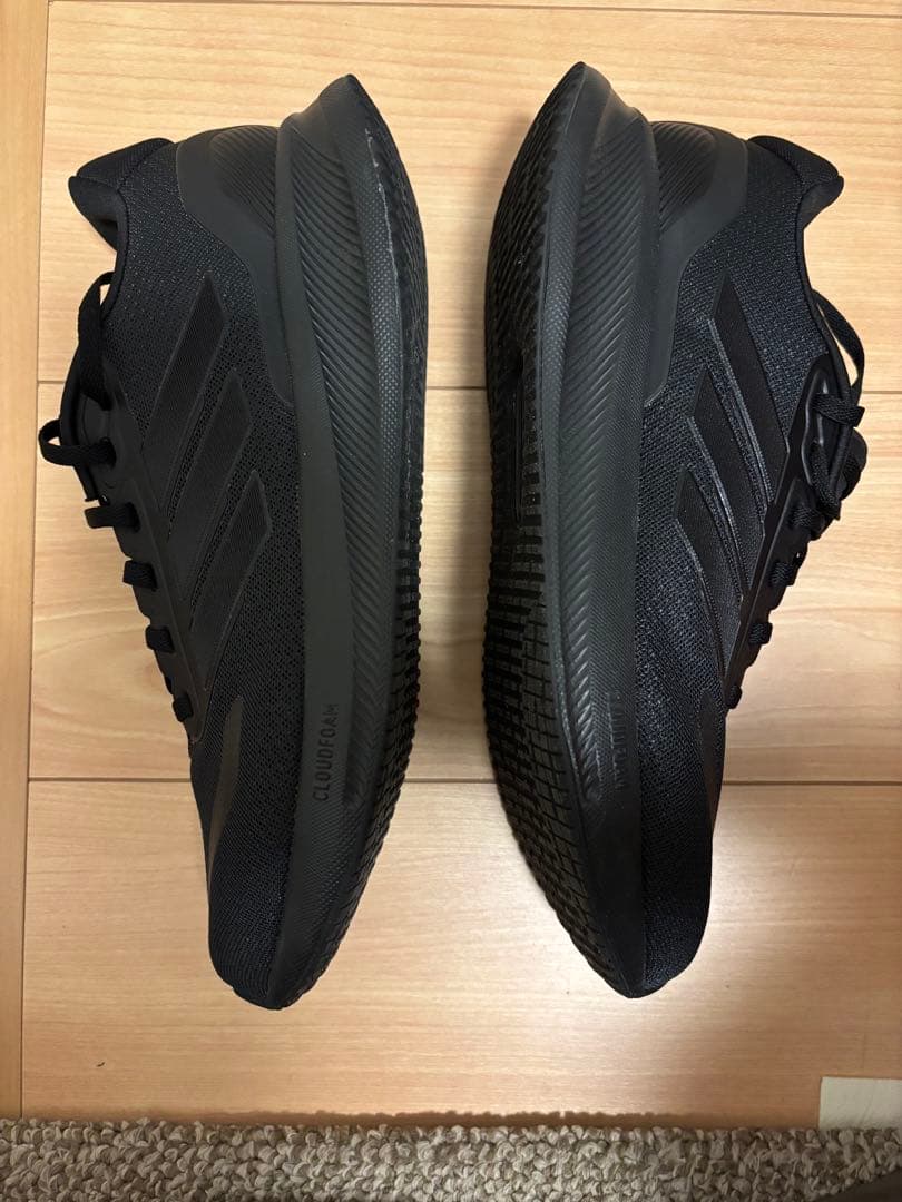 adidas ランファルコン 5 ワイド　27.5 黒 — image 3
