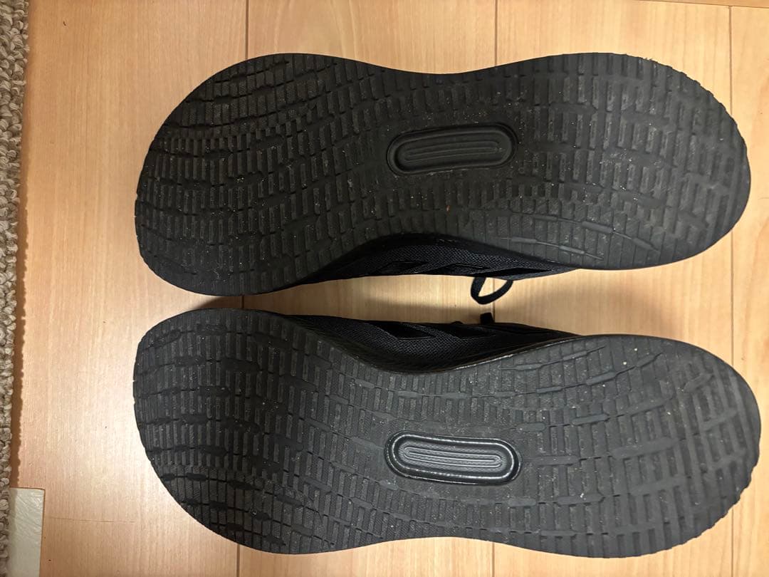 adidas ランファルコン 5 ワイド　27.5 黒 — image 4