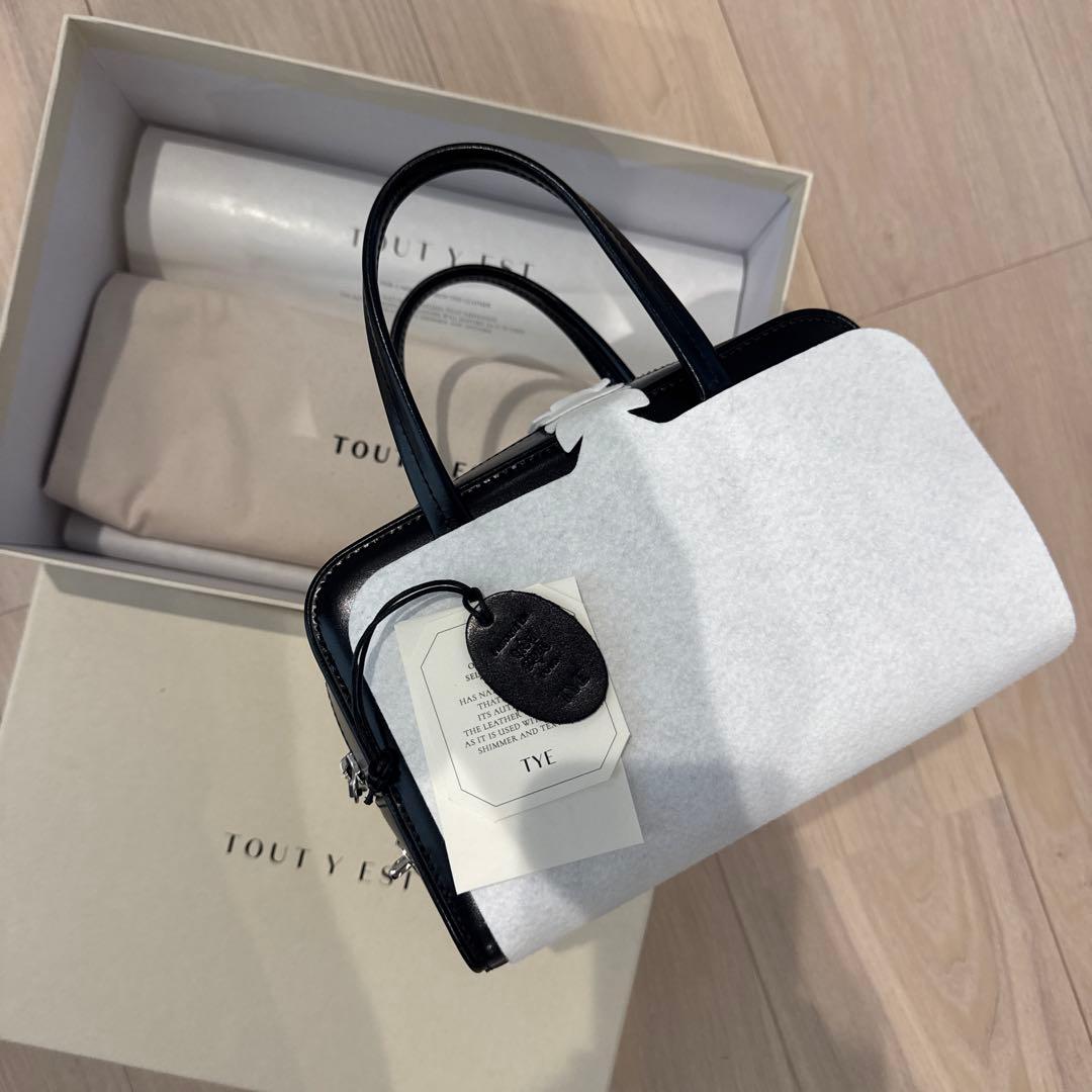 TOUT Y EST Sac Loquet Mini ハンドバッグ ブラック — image 5