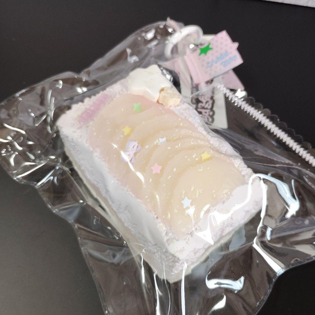 スクイーズ 捏捏乐研究所 フルーツスライスケーキ 桃 — image 2
