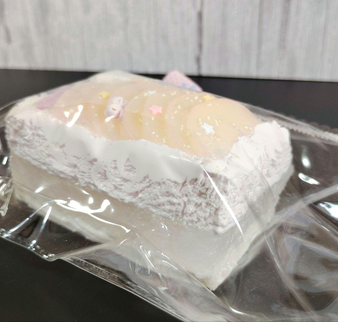 スクイーズ 捏捏乐研究所 フルーツスライスケーキ 桃 — image 4