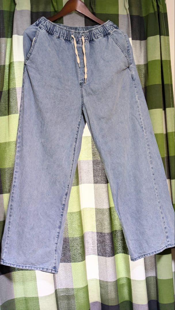 コーエンコットンレーヨンデニムワイドパンツ Lサイズ — image 2