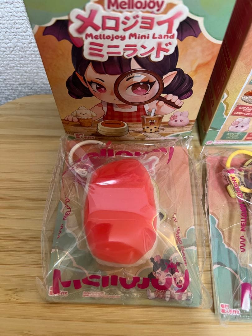 Mellojoy メロジョイ ミニランド 寿司 キーホルダー 2種 — image 2