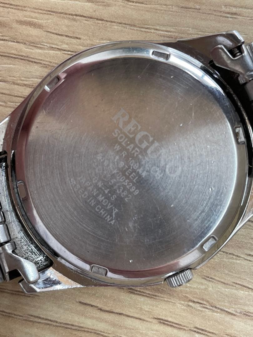 CITIZEN REGUNO ソーラーテック 腕時計 本体 稼働品 — image 4