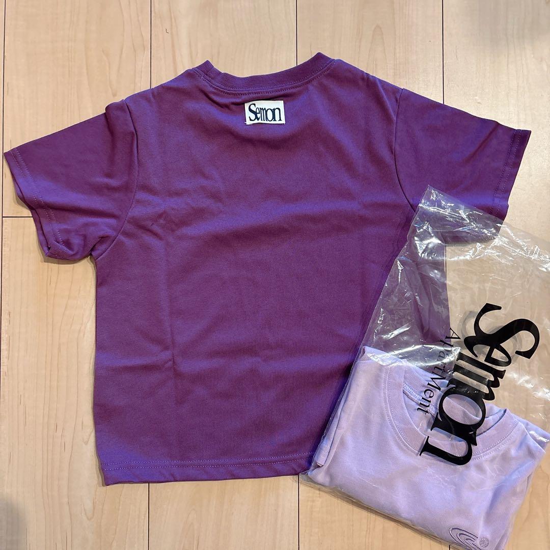 新品　セモンアパートメント　Tシャツ　紫 — image 3