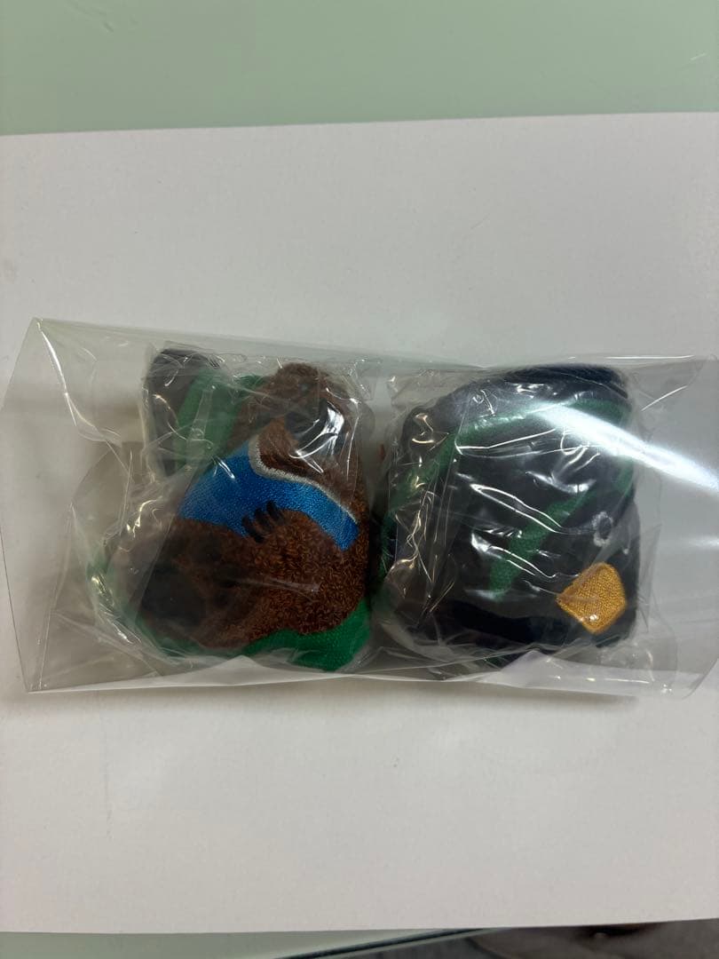 Daisuke Kondo ガチャガチャ もこもこポーチ 2個セット — image 2