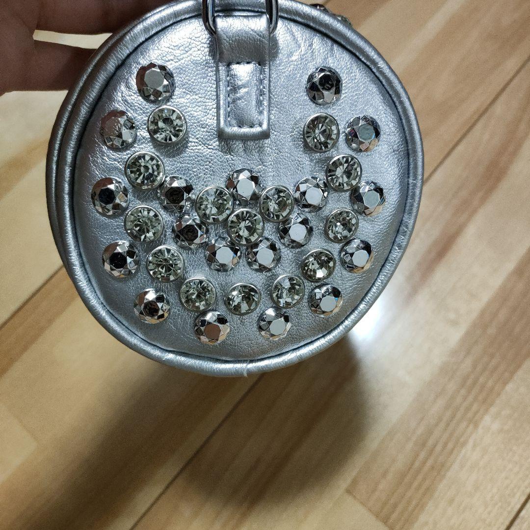 シルバー ラインストーン ハンドバッグ — image 4