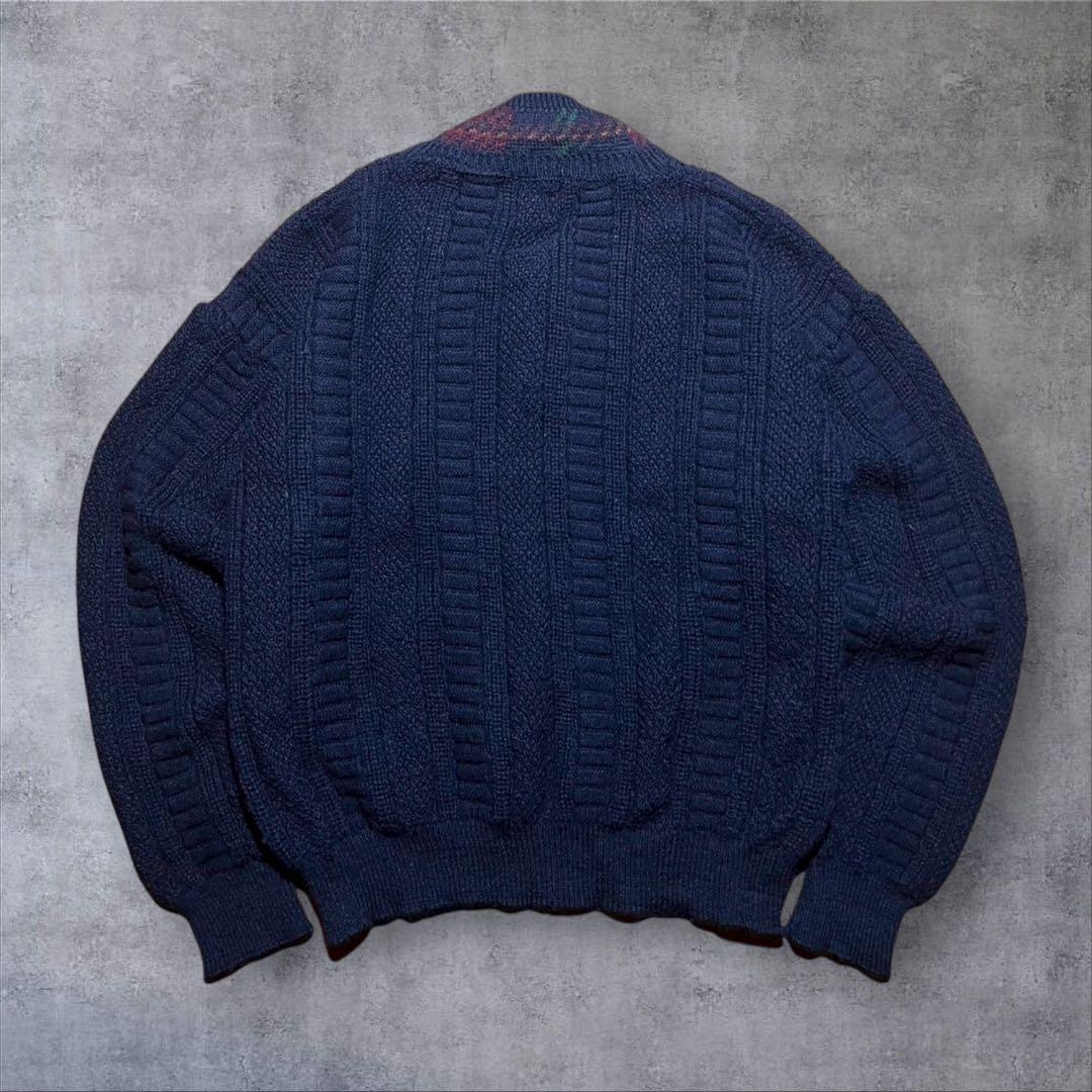 PENDLETONペンドルトン70sヴィンテージVネックウールセータークラシック — image 2