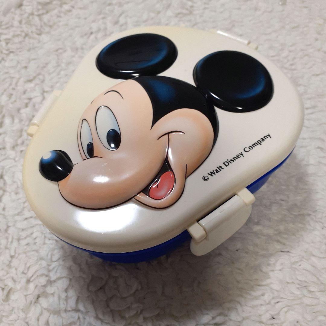 未使用訳あり　ディズニー　ミッキー　お弁当箱　レトロ　レア　希少　ヴィンテージ — image 2