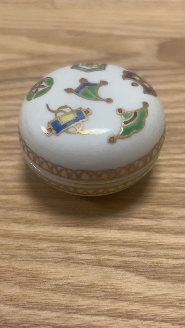 京都　清水焼　京焼 色絵 平安昭阿弥 高野昭阿弥　茶道具　香合 — image 2