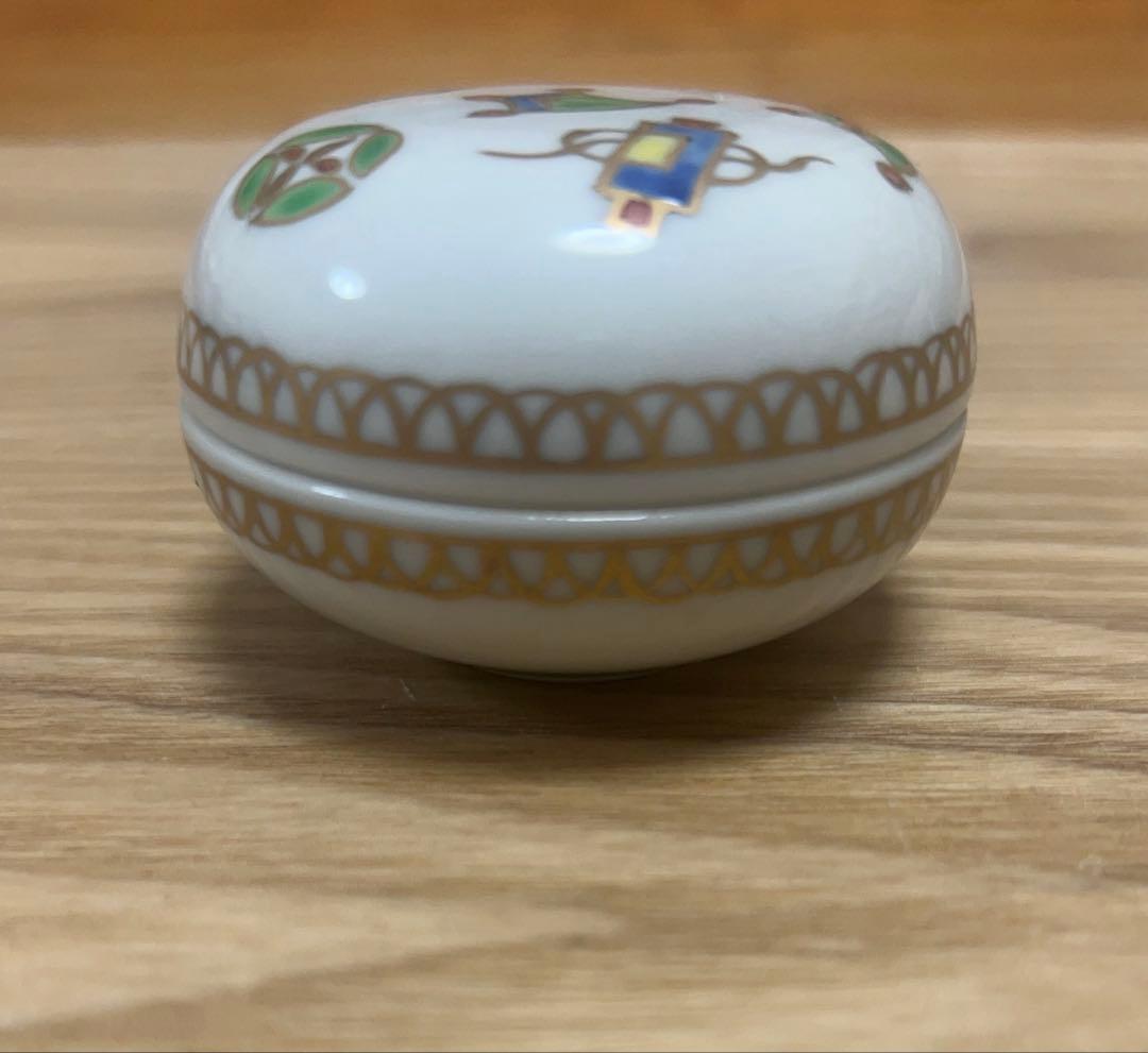 京都　清水焼　京焼 色絵 平安昭阿弥 高野昭阿弥　茶道具　香合 — image 3