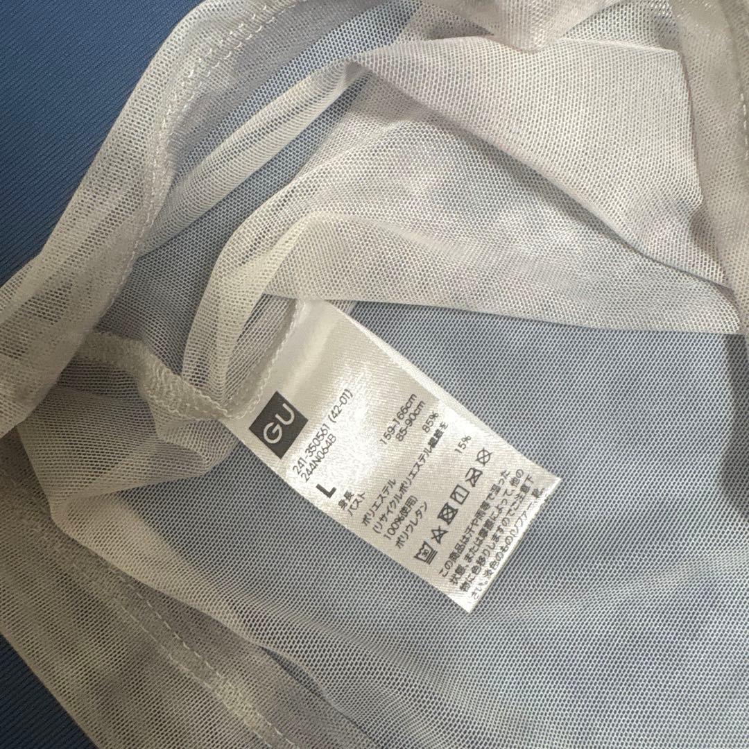 GU シアー 半袖 Tシャツ Lサイズ — image 3