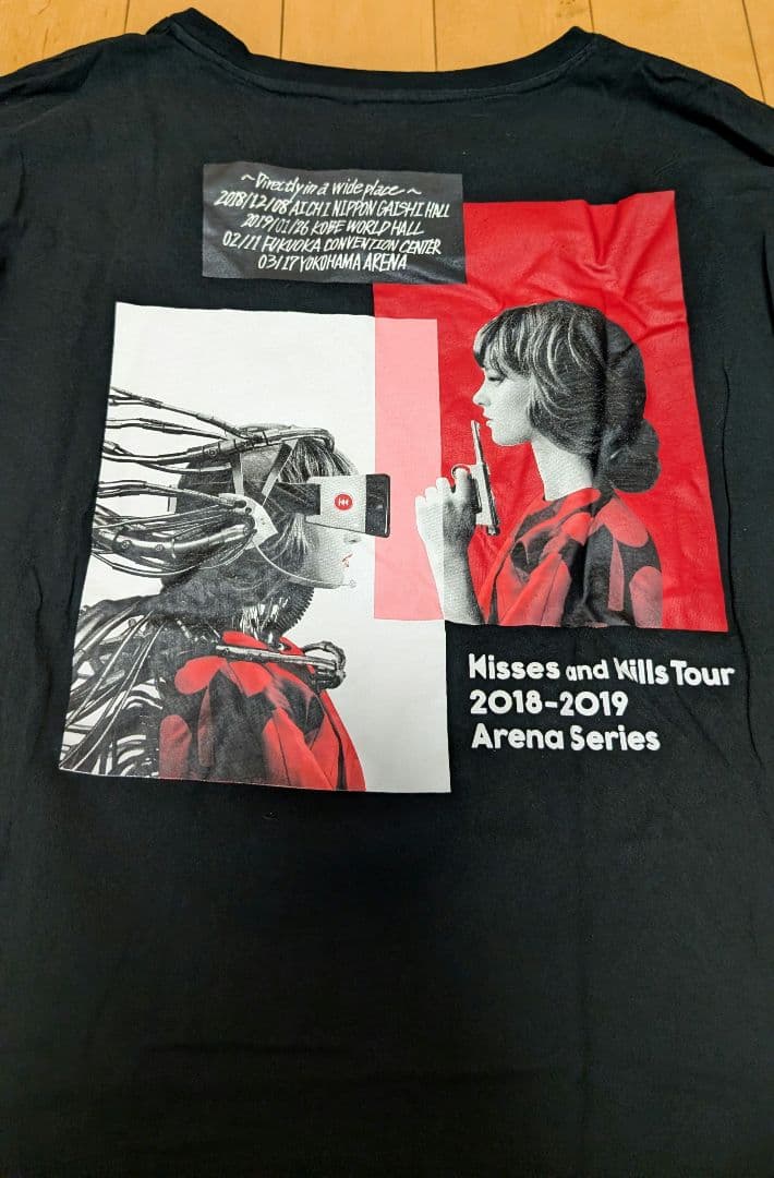 THE ORAL CIGARETTES 両面プリント ツアーTシャツ ブラック — image 4