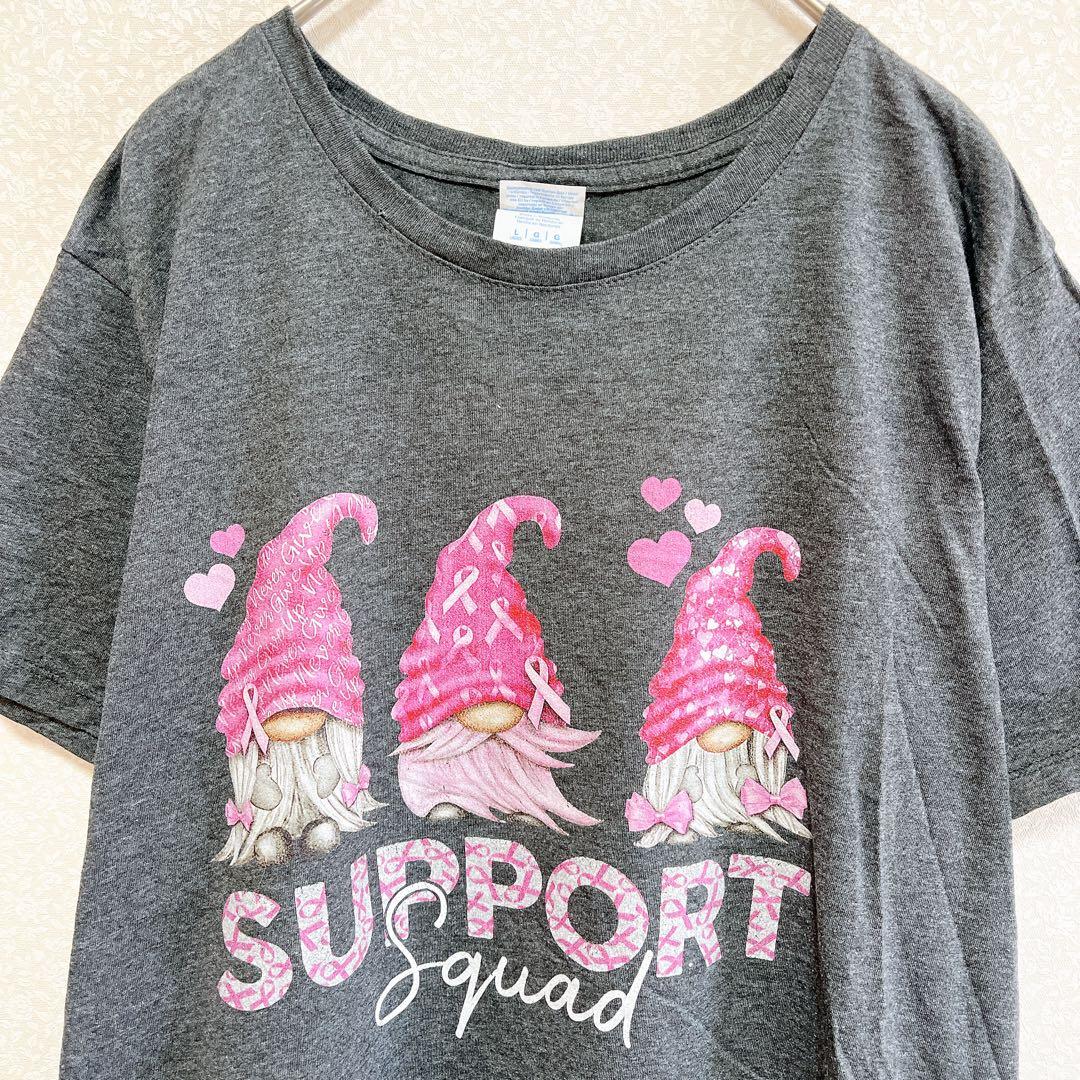 美品 ポートアンドカンパニー Tシャツ 半袖 ノーム 【L】 グレー 綿混 — image 2