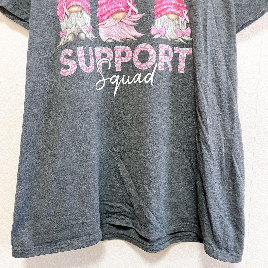 美品 ポートアンドカンパニー Tシャツ 半袖 ノーム 【L】 グレー 綿混 — image 4