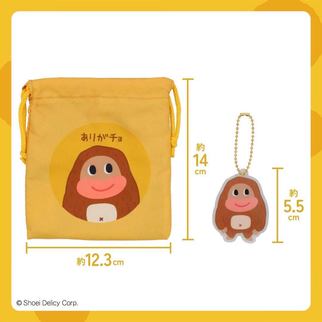 サク山チョコ次郎 / シークレットアクリルチャーム付き巾着 チョれいいね！ — image 3